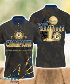 Indiana Pacers Style NBA Champs 2024 Polo Shirt Limited For Sport Season Gift