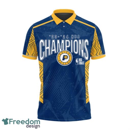 Indiana Pacers Style NBA Champs Team Basketball 2024 Polo Shirt Gift Ideas For Fans Product Photo 2