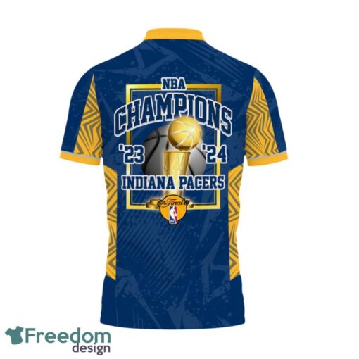 Indiana Pacers Style NBA Champs Team Basketball 2024 Polo Shirt Gift Ideas For Fans Product Photo 3