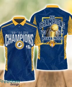 Indiana Pacers Style NBA Champs Team Basketball 2024 Polo Shirt Gift Ideas For Fans