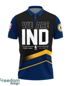 Indiana Pacers Style NBA Champs We Are Sport Team 3D Polo Shirt Product Photo 2