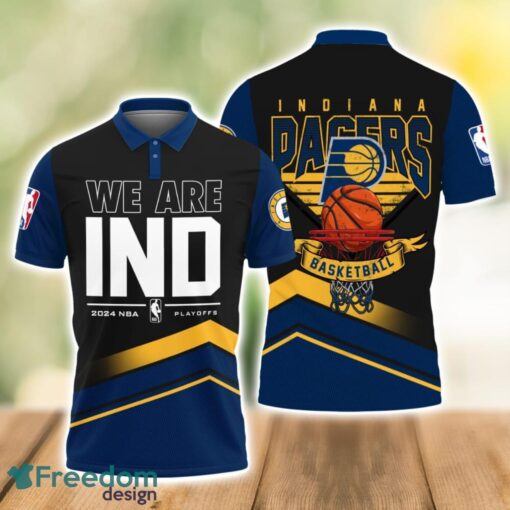 Indiana Pacers Style NBA Champs We Are Sport Team 3D Polo Shirt Product Photo 1