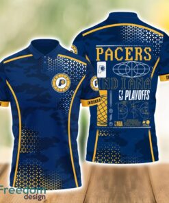 Indiana Pacers Style NBA Playoffs Team Basketball 2024 Polo Shirt Product Photo 1