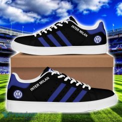 Inter Milan FC Low Top Skate Shoes For Men And Women Fans Gift Shoes