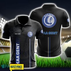 KAA Gent 3D Polo Shirt Black Color For Men