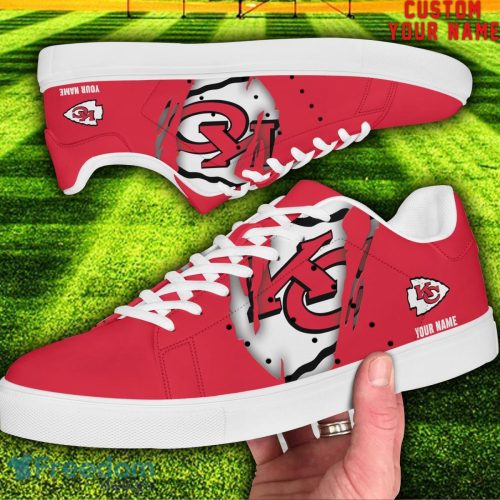 Kansas City Chiefs NFL Custom Name Unique Gift Low Top Skate Shoes Gifts For Fans Product Photo 2