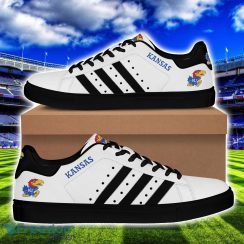 Kansas Jayhawks Football Low Top Skate Shoes Stan Smith Shoes Product Photo 3