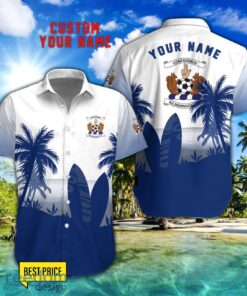 Kilmarnock F.C. Combo Hawaiian Shirt And Shorts Surfboards Coconut Custom Name For Fans