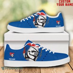 Knights NRL Custom Name Unique Gift Low Top Skate Shoes Gifts For Fans