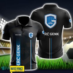 K.R.C. Genk 3D Polo Shirt Black Color For Men