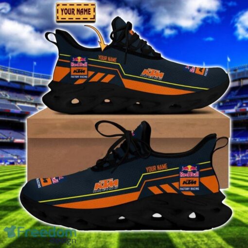 KTM Factory Racing Sneakers Limited Max Soul Shoes For Men And Women Custom Name Product Photo 1