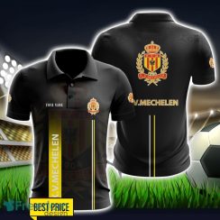 K.V. Mechelen 3D Polo Shirt Black Color For Men