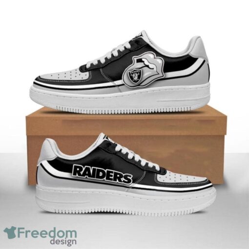 Las Vegas Raiders Air Force Shoes Sexy Lips AF1 For Men And Women Product Photo 1