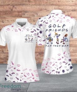 Leopard Golf Friends Par Then Bar Custom Light Style For Women Polo Shirt