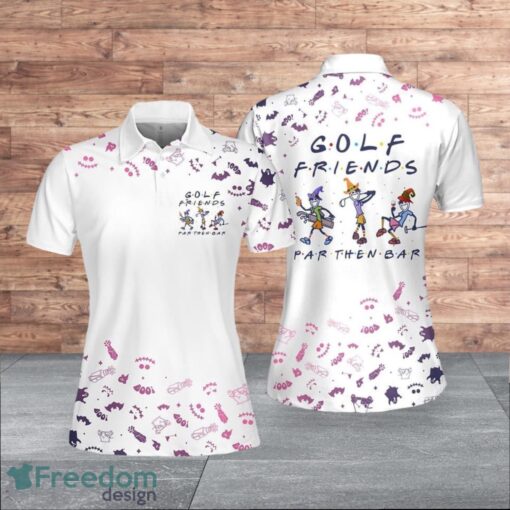 Leopard Golf Friends Par Then Bar Custom Light Style For Women Polo Shirt Product Photo 1