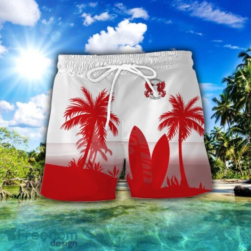 Leyton Orient Combo Hawaiian Shirt And Shorts Surfboards Coconut Custom Name For Fans Product Photo 2