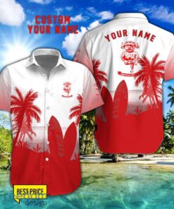 Lincoln City F.C Combo Hawaiian Shirt And Shorts Surfboards Coconut Custom Name For Fans