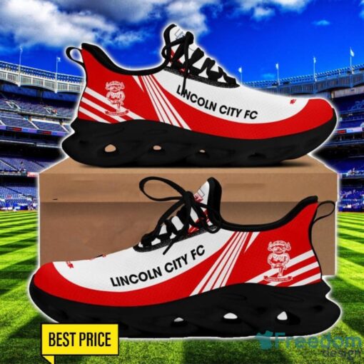 Lincoln City F.C Max Soul Sneakers Striped Men Women Limited Running Shoes Product Photo 2