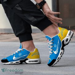 Los Angeles Chargers Est.1960 Custom Name Air Cushion Sneakers For Men And Women Product Photo 2