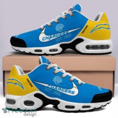 Los Angeles Chargers Est.1960 Custom Name Air Cushion Sneakers For Men And Women Product Photo 1