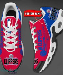 Los Angeles Clippers NBA Air Cushion Sports Shoes Custom Name TN Sneakers For Fans Product Photo 3