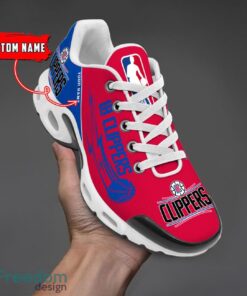 Los Angeles Clippers NBA Air Cushion Sports Shoes Custom Name TN Sneakers For Fans Product Photo 1