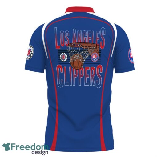 Los Angeles Clippers Style NBA 3D Polo Shirt Gift For Men Father's Day Gift Product Photo 3