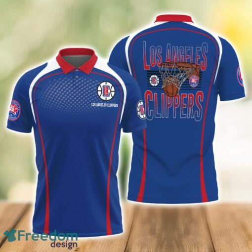 Los Angeles Clippers Style NBA 3D Polo Shirt Gift For Men Father's Day Gift Product Photo 1