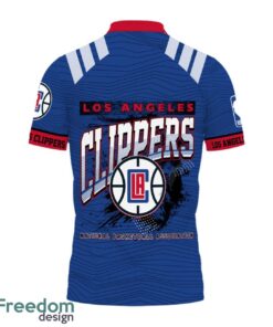 Los Angeles Clippers Style NBA Basketball Team 3D Polo Shirt Product Photo 3