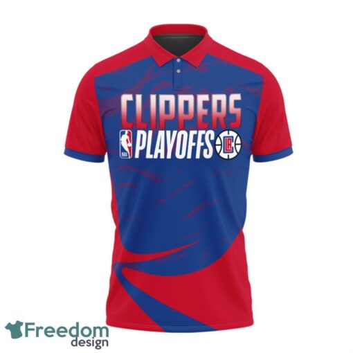 Los Angeles Clippers Style NBA Basketball Team 3D Polo Shirt Sport Fans Gift Product Photo 2