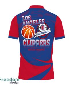 Los Angeles Clippers Style NBA Basketball Team 3D Polo Shirt Sport Fans Gift Product Photo 3