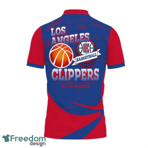 Los Angeles Clippers Style NBA Basketball Team 3D Polo Shirt Sport Fans Gift Product Photo 3