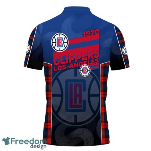 Los Angeles Clippers Style NBA Basketball Team Black 3D Polo Shirt new Designs For Fans Product Photo 2