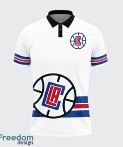 Los Angeles Clippers Style NBA Basketball Team Black 3D Polo Shirt Special For Fans Product Photo 2