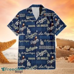 Los Angeles Dodgers MLB Hawaii All Printed Logo 3D Hawaiian Shirt And Shorts For Team