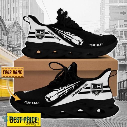 Los Angeles Kings Custom Name Sneakers Limited Max Soul Shoes For Men Women Product Photo 2