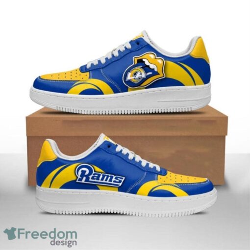 Los Angeles Rams Air Force Shoes Sexy Lips AF1 For Men And Women Product Photo 1