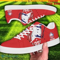 LOSC Lille L1 Custom Name Unique Gift Low Top Skate Shoes Gifts For Fans Product Photo 2