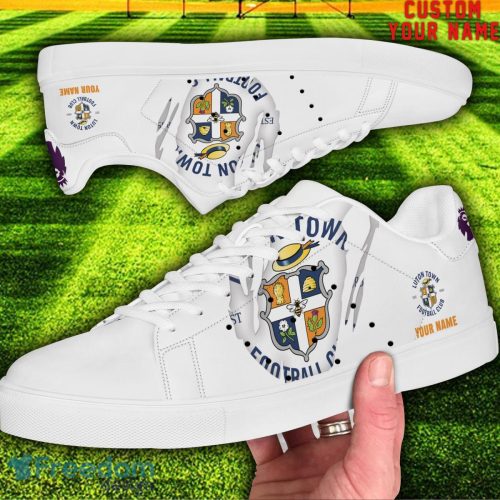 Luton Town EPL Custom Name Unique Gift Low Top Skate Shoes For Man And Woman Product Photo 2