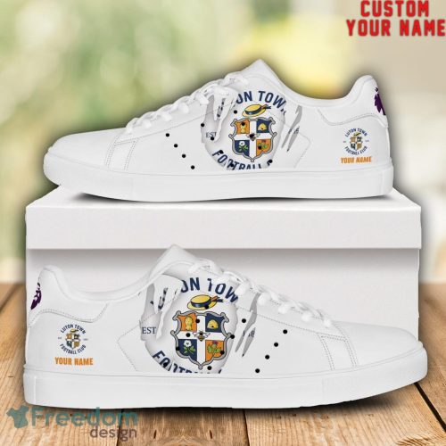 Luton Town EPL Custom Name Unique Gift Low Top Skate Shoes For Man And Woman Product Photo 1