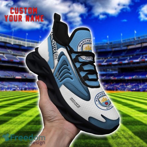 Manchester City F.C Sneakers Max Soul Shoes For Men And Women Custom Name Team Gift Product Photo 2