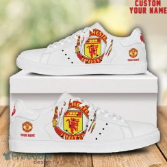 Manchester United EPL Custom Name Unique Gift Low Top Skate Shoes For Man And Woman Product Photo 1