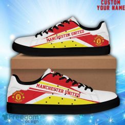 Manchester United New Custom Name Unique Gift Skate Shoes For Football Fan Product Photo 3