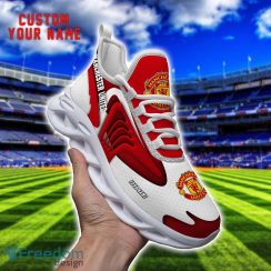 Manchester United Sneakers Max Soul Shoes For Men And Women Custom Name Team Gift Product Photo 1