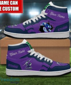 Melbourne Storm Custom Name Limited Air Jordan Hightop Shoes Men Women Gift