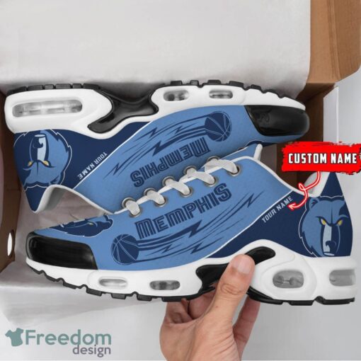 Memphis Grizzlies NBA Air Cushion Sports Shoes Custom Name TN Sneakers For Fans Product Photo 2