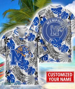 Memphis Tigers Aloha Hawaiian Shirt Custom Name Summer Gift Holiday Team Shirt