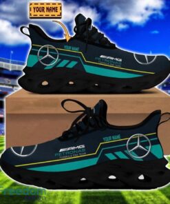 Mercedes-AMG PETRONAS F1 Team Sneakers Limited Max Soul Shoes For Men And Women Custom Name Product Photo 1