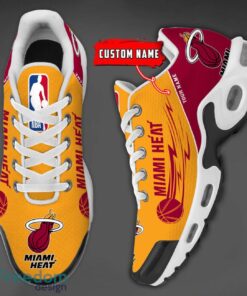 Miami Heat NBA Air Cushion Sports Shoes Custom Name TN Sneakers For Fans Product Photo 3