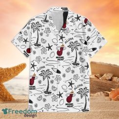 Miami Heat NBA Hawaii All Printed Logo 3D Hawaiian Shirt And Shorts For Team